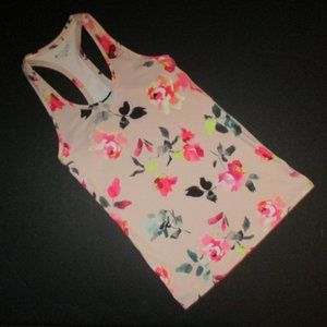 Athleta Shanti Floral Racerback Tank Top XS
